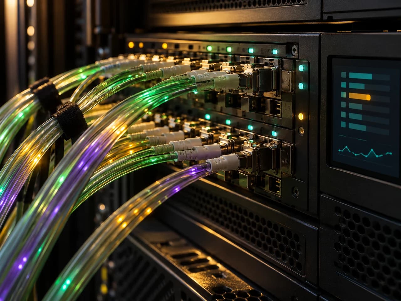 Illustrative optical connections and information equipment supporting connected digital workflows