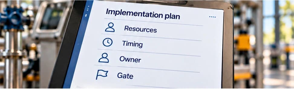 Illustrative implementation priorities