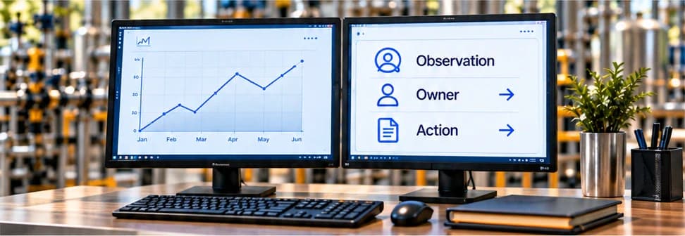 Illustrative reporting routines