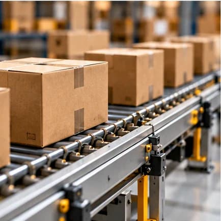 Goods ready for downstream distribution