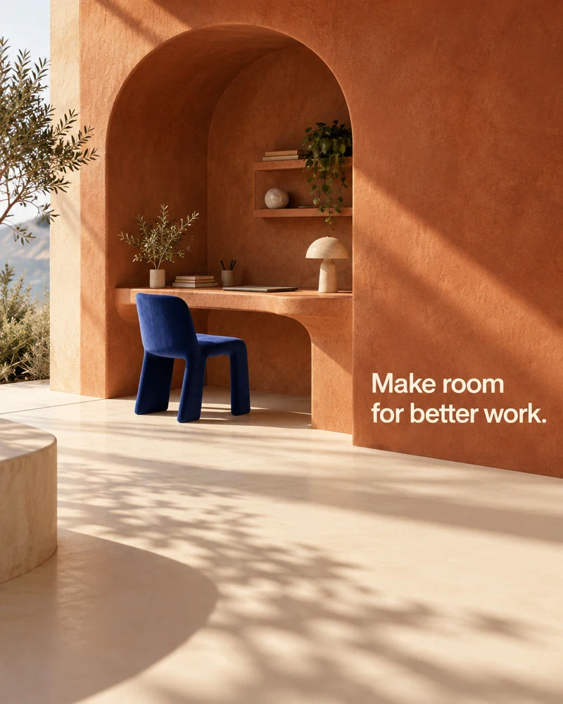 Make room for better work.